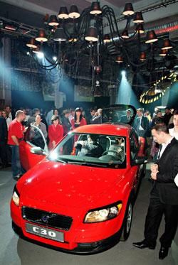 lansarea noului volvo noului volvo pe piata romaneasca a noului volvo c30 a fost monden al