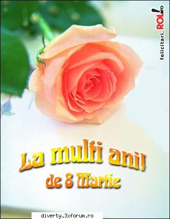 trandafir felicitari & ziua